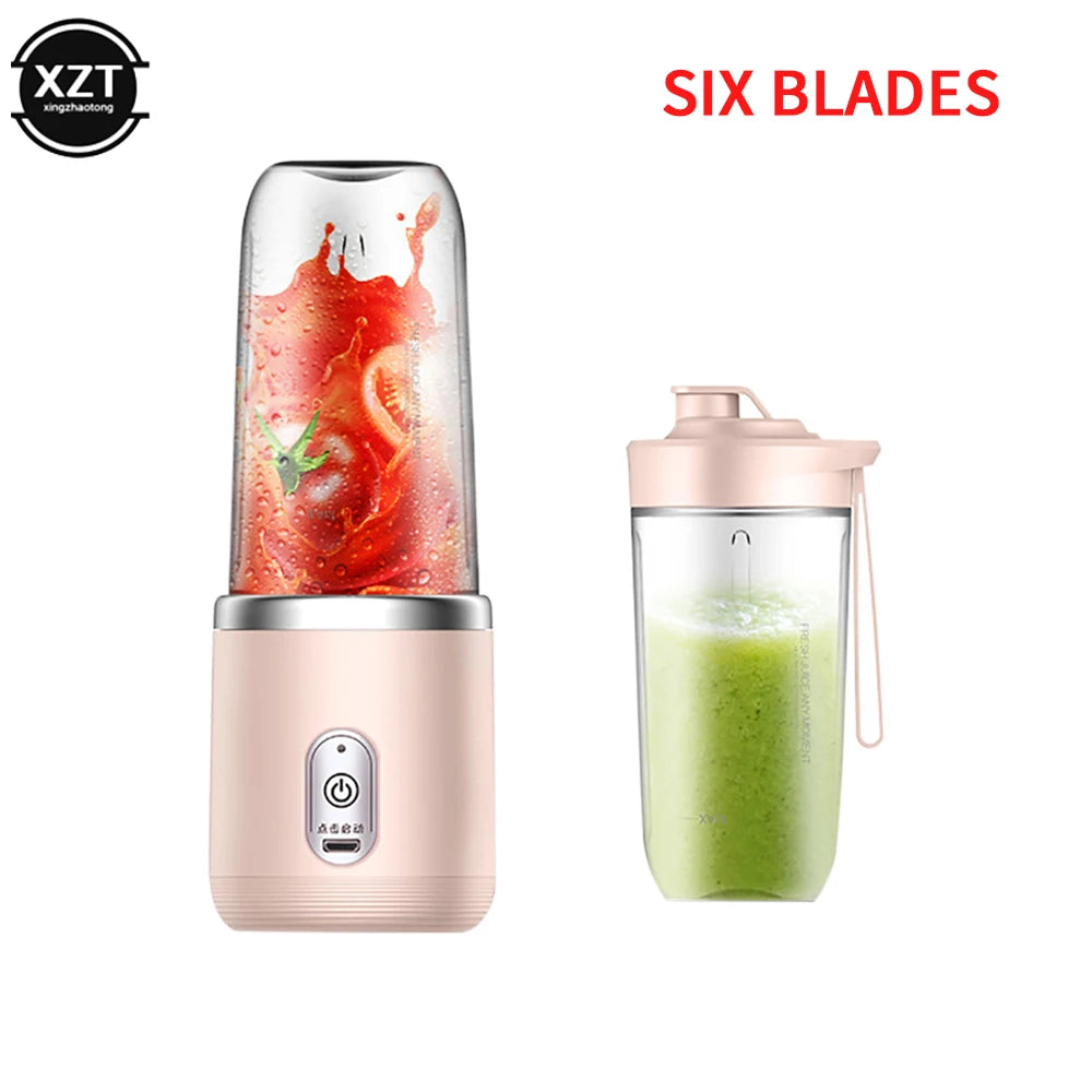 Portable Small Juicer Multifunctional Juice Cup Household USB Charging Juicing Cup Student Water Cup