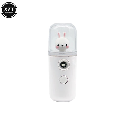 30ml USB Portable Air Humidifier and Purifier, Aromatherapy Essential Oil Diffuser, Compact Hydrator Atomizer