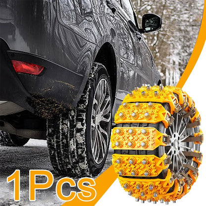 4PCS Car Winter Tire Wheels Snow Chains Snow Tire Anti-skid Chains Wheel Tyre Cable Belt Winter Outdoor Emergency Tools