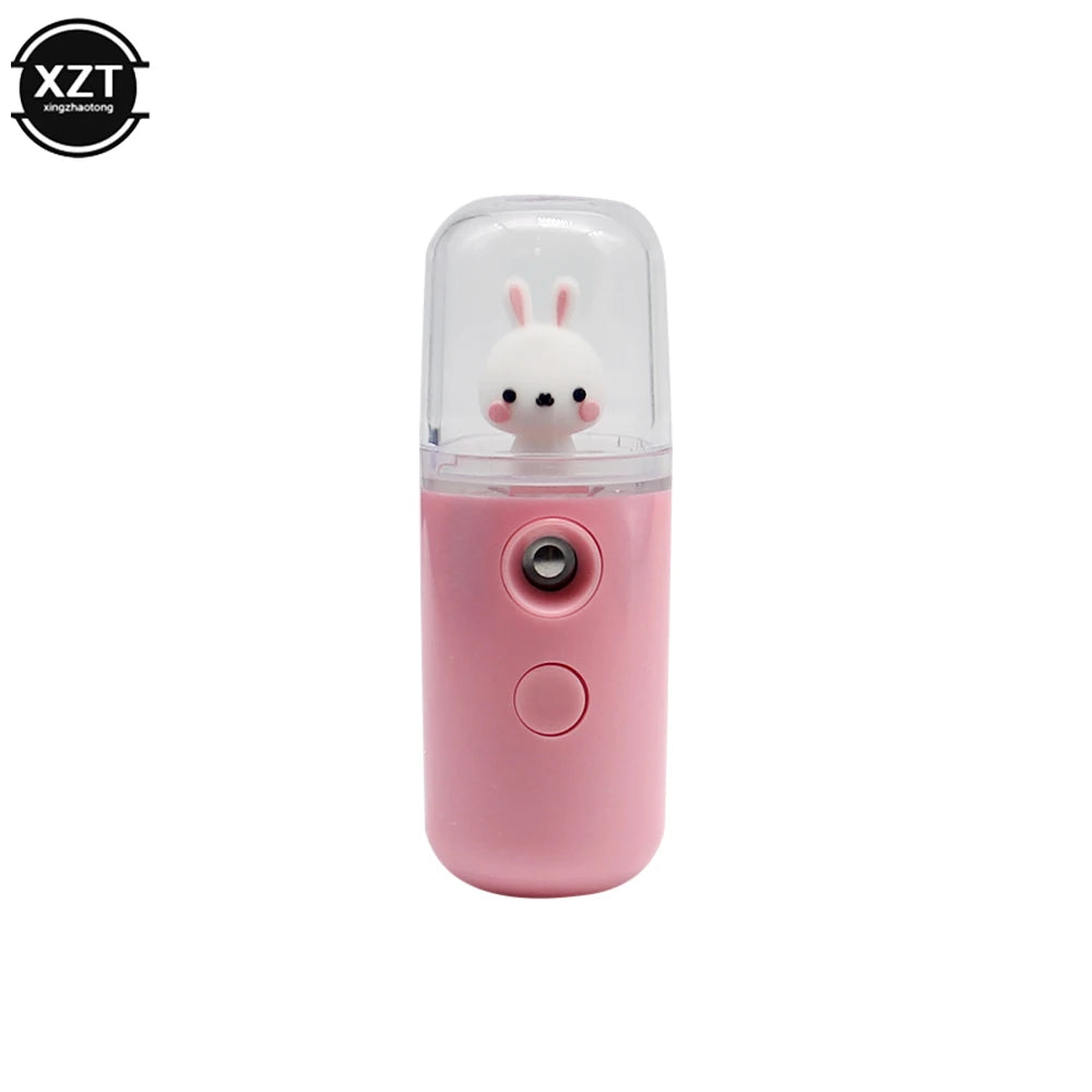 30ml USB Portable Air Humidifier and Purifier, Aromatherapy Essential Oil Diffuser, Compact Hydrator Atomizer