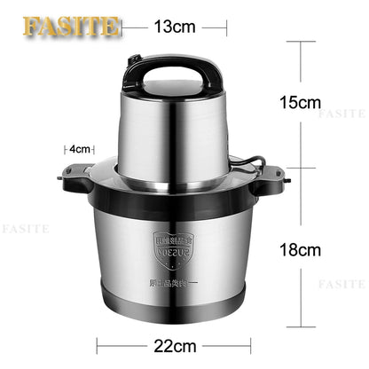 6L FuFu Pounding Machine Commercial Electrical Meat Grinder