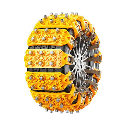 4PCS Car Winter Tire Wheels Snow Chains Snow Tire Anti-skid Chains Wheel Tyre Cable Belt Winter Outdoor Emergency Tools