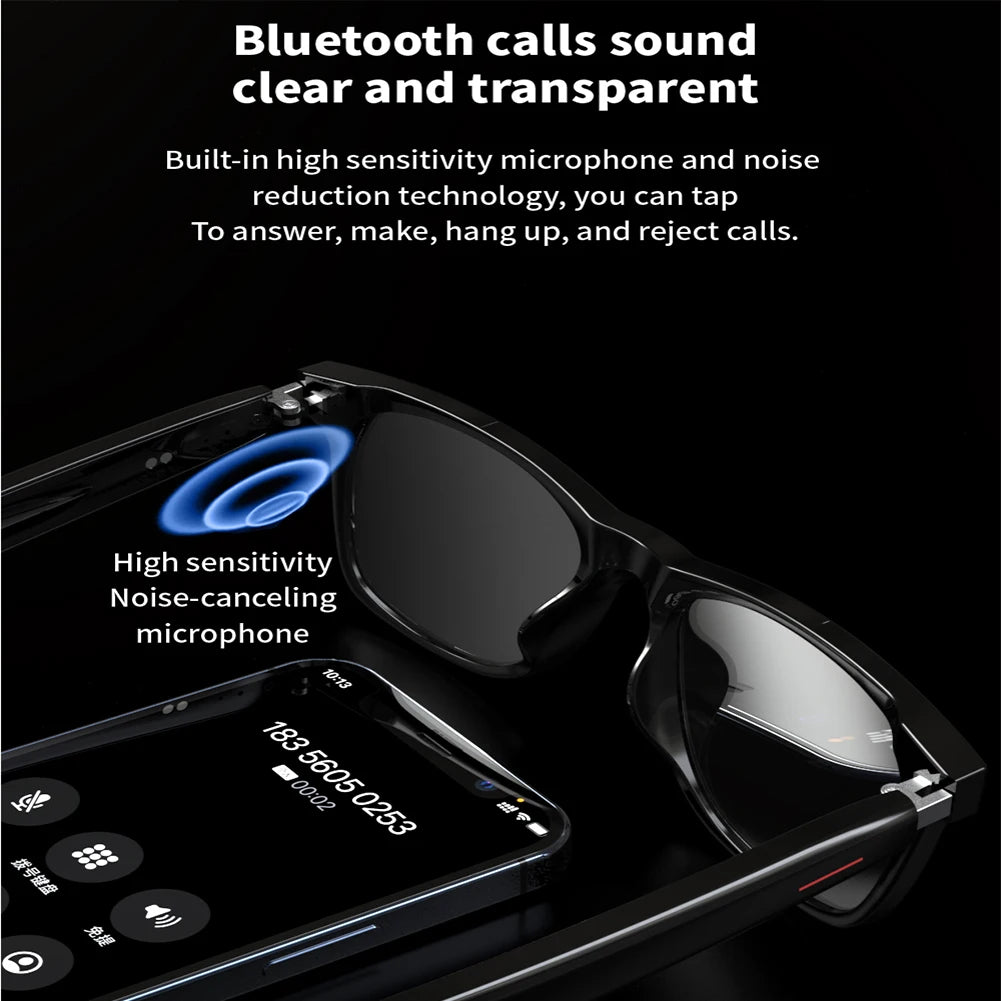 E13 Smart Glasses Wireless Bluetooth-compatible 5.0 Sunglasses With Bluetooth Headphones Outdoor Sports Hands-free Calling Music