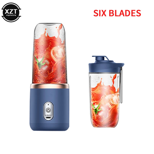 Portable Small Juicer Multifunctional Juice Cup Household USB Charging Juicing Cup Student Water Cup