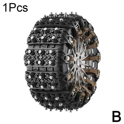 4PCS Car Winter Tire Wheels Snow Chains Snow Tire Anti-skid Chains Wheel Tyre Cable Belt Winter Outdoor Emergency Tools