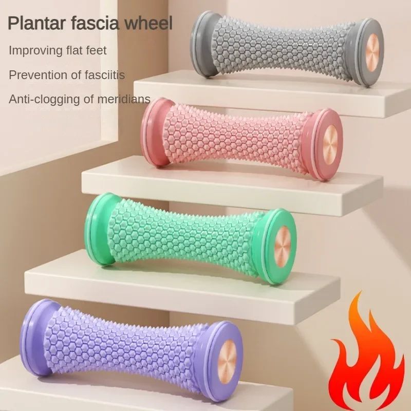 Foot Roller Massage For Relief Plantar Fasciitis And Heel Foot Arch Pain Reflexology Massager For Back Leg Hand Muscle Relax