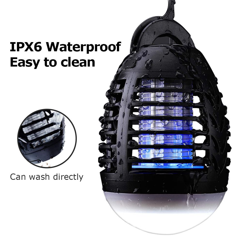 Waterproof Outdoor Led Mosquito Remover Lamp Electric Shock Mosquito Remover Lamp Usb Multifunctional Mosquito Repellent Mosquito Remover Lamp