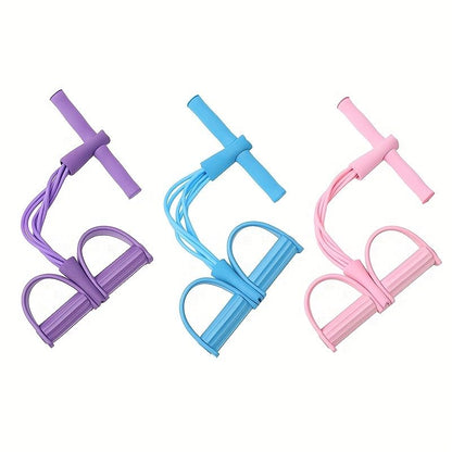 Pedal Resistance Bands; Thickened Foot Pedal Pull Rope; Yoga Equipment For Abdomen Waist Arm Leg Stretching Slimming Training