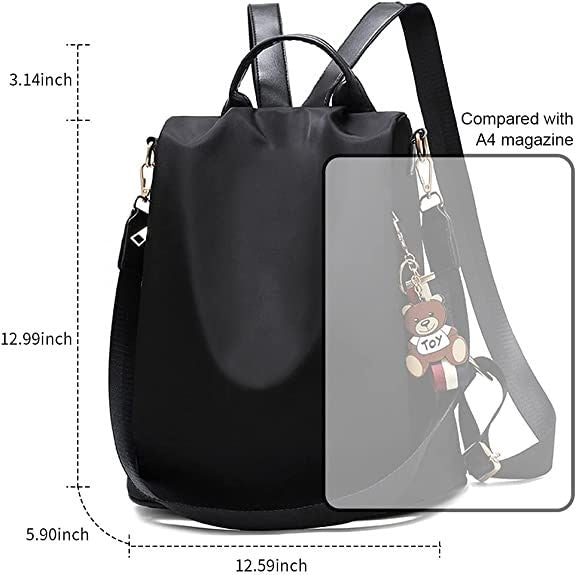 Women Backpack Purse Waterproof Anti-theft Daypack Lightweight School Shoulder Bag