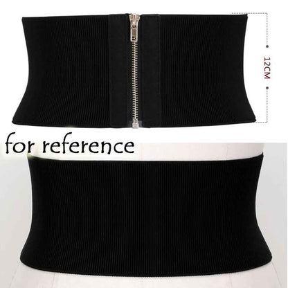 Elastic Belts Waist Belt Wide Waistband Obi Belts Waist Band for Dress/Shirt