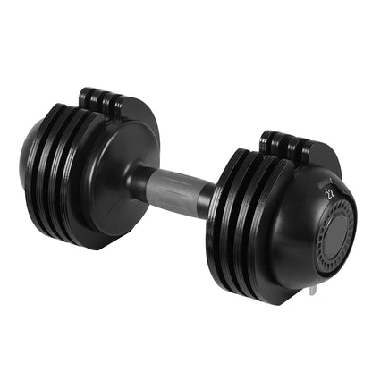 22LBS ADJUSTABLE DUMBBELL STEEL+PLASTIC