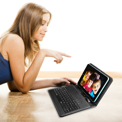 8Inch Tablet Case with Keyboard