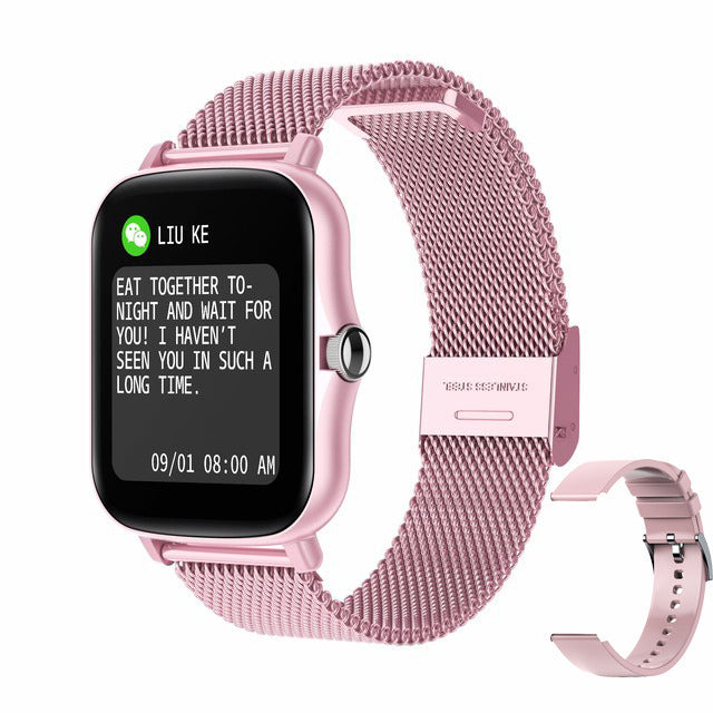 Smartwatch with Heart Rate Monitoring, Sleep Tracking, and Sports Bracelet Features