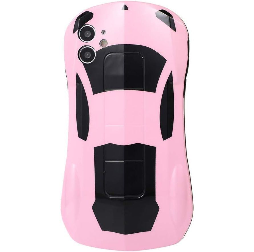 Creative 3D Steric Sport Car Race Car Phone Case, Soft TPU Silicone Rubber Phone Cover