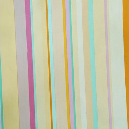 Colorful stripe -3- Self-Adhesive Wallpaper Home Decor(Roll)