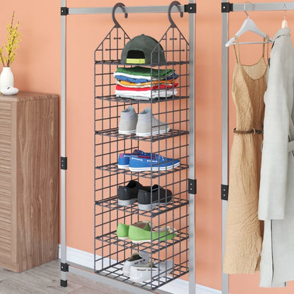 Hanging Closet Organizer with 7 Shelves