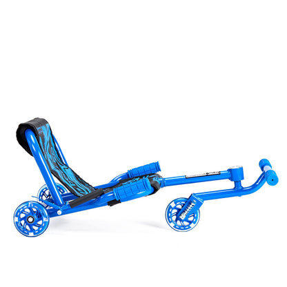 Ride on Scooter 132 lbs Powered by Zig-Zag Motion Drift Cart for Kids Ages 4+