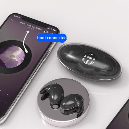 Invisible Sleep Wireless Earphone IPX5 Waterproof, Noise Cancelling Earbuds For Sleeping