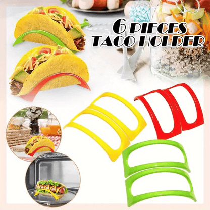 3/6pcs; Mexican Muffin Bracket; Taco Pancake Rack; Taco Holder; Kitchen Food Grade Corn Roll Rack