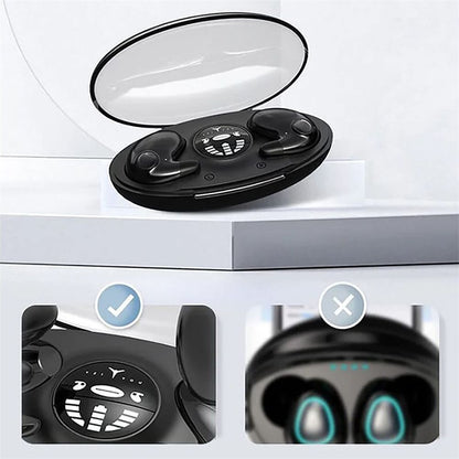 Invisible Sleep Wireless Earphone IPX5 Waterproof, Noise Cancelling Earbuds For Sleeping