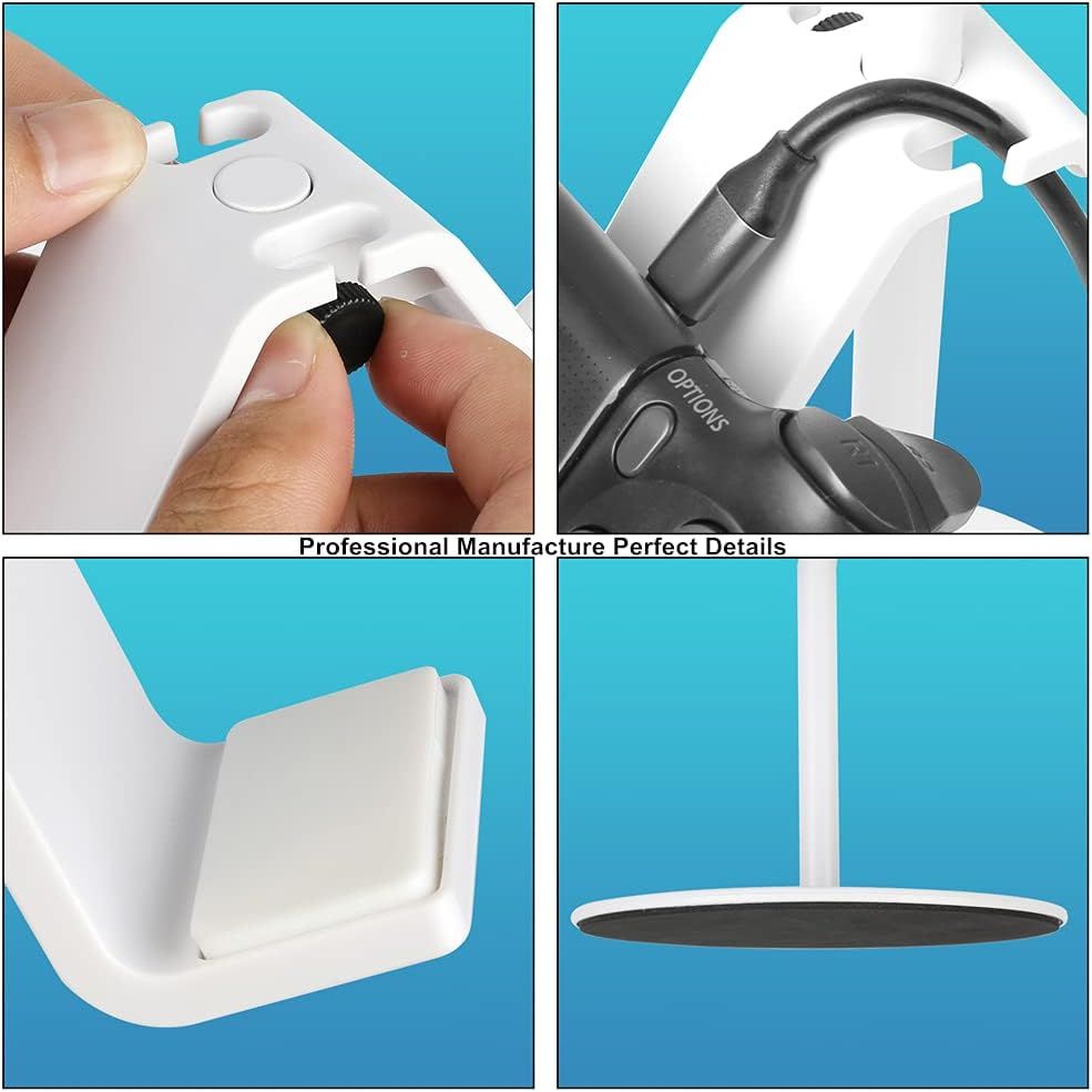 Headphone Stand, Controller Holder & Headset Holder for Desk