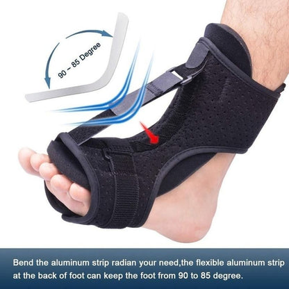 1pc Adjustable Foot Inversion Corrector; Plantar Fascia Foot Support Stabilizer; Night Splint Pain Relief