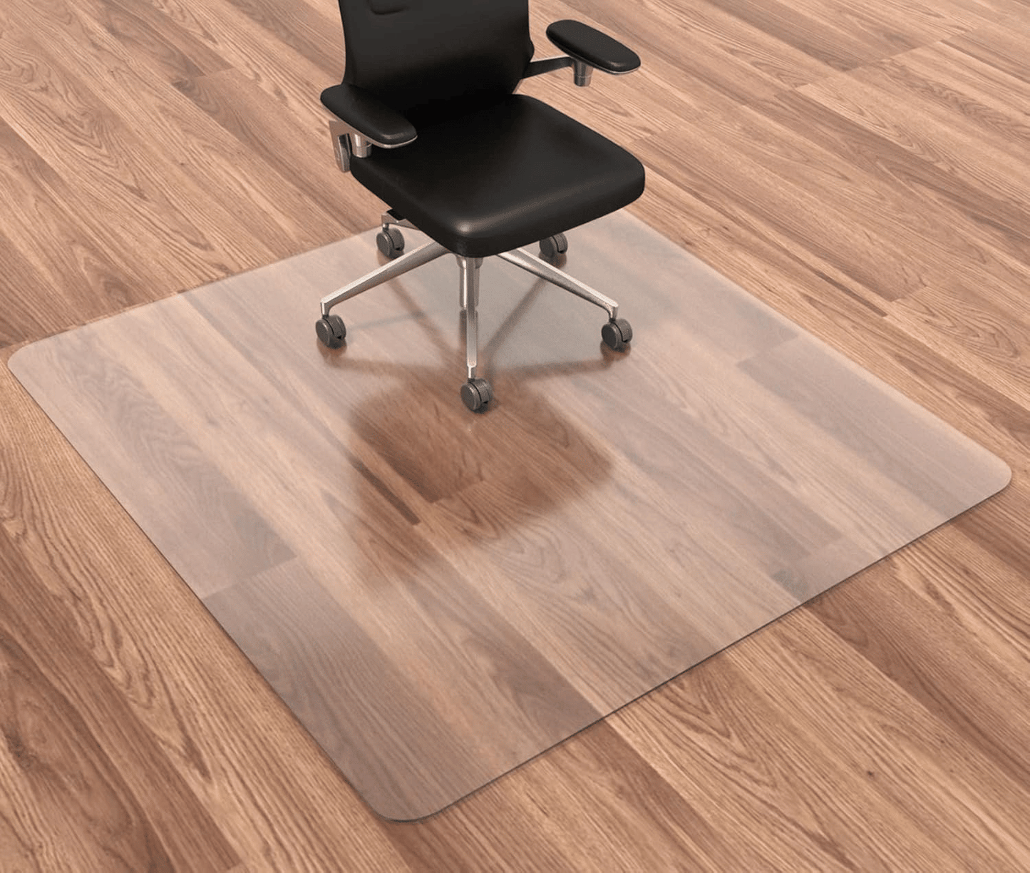 Chair Mat for Hardwood Floor, 48'x 24' Office Chair Mat, Floor Mat for Office Chair, Clear Desk Chair Mat for Computer Desk