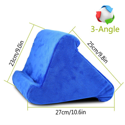 Multi-Angles Soft Tablet Stand Tablet Pillow for iPad Smartphones E-Readers Books Magazines