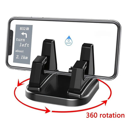 Car Phone Holder 360 Degree Rotation Dashboard Mount Simple Auto Mobile Phone GPS Navigation Stand For Xiaomi Iphone 12 13