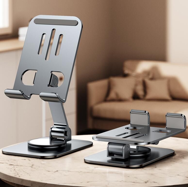 Dual Folding Cell Phone Stand, Fully Adjustable Phone Holder