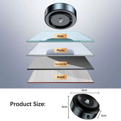 Vacuum Adsorption Sucker On-Board Bracket for Phone