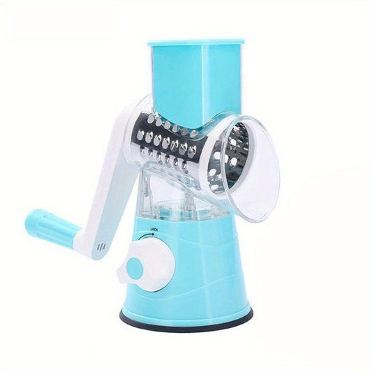 1 Set; 4in1; Vegetable Slicer; Multifunctional Fruit Slicer; Manual Food Grater; Rotary Cutter; Vegetable Grinders; Kitchen Stuff; Kitchen Gadgets