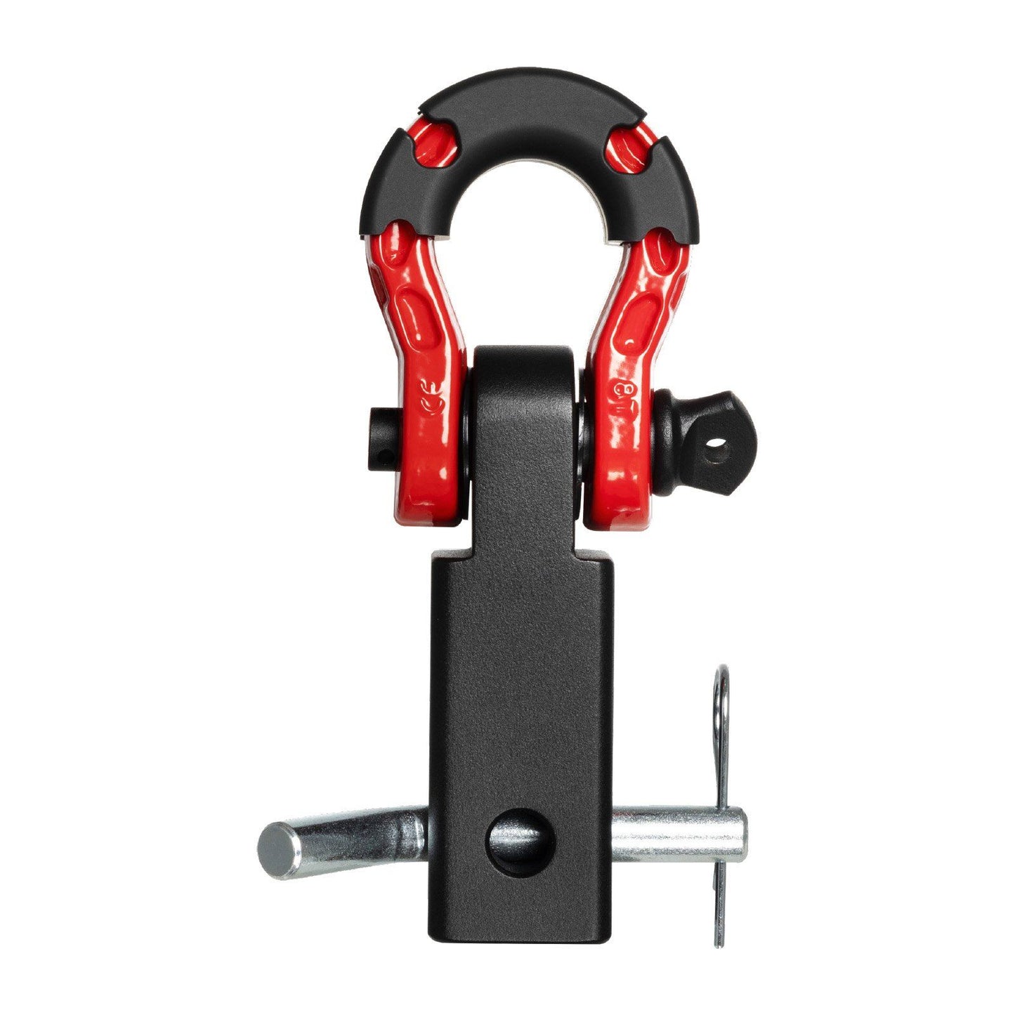 VEVOR 2" Trailer Shackle Hitch Receiver D-Ring Recovery for Truck Jeep 65900 lbs