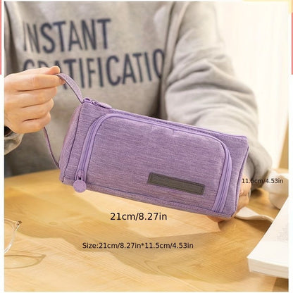 Large Capacity Pencil Case: Adorable School Supplies Pencil Storage Bag for Kids - Perfect Gift for Boys and Girls!