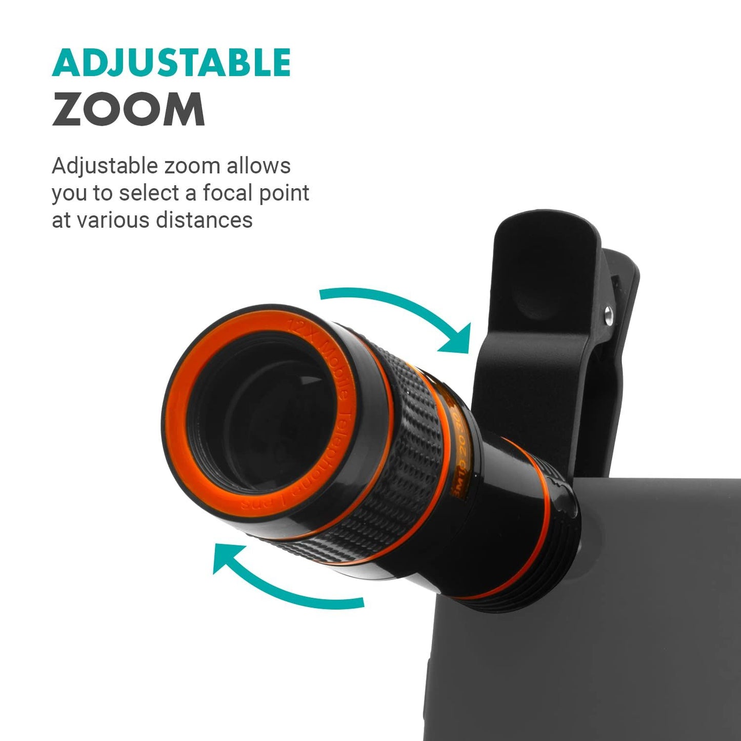 8x Long Focus Mobile Phone Lens 8x Mobile Phone Telescope Hd Camera Lens External Zoom Special Effect Lens