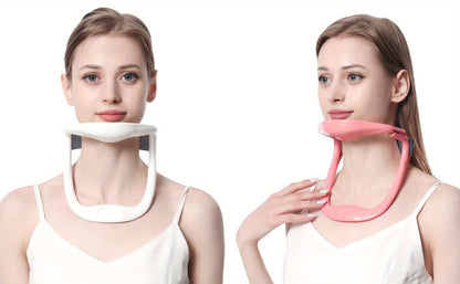 Neck Brace; Cervical Collar Neck Support Brace; Adjustable Anti-Bow Cervical Traction Device For Neck Posture Support Neck Pain Relief; Shoulder And Neck Forward Tilt Support