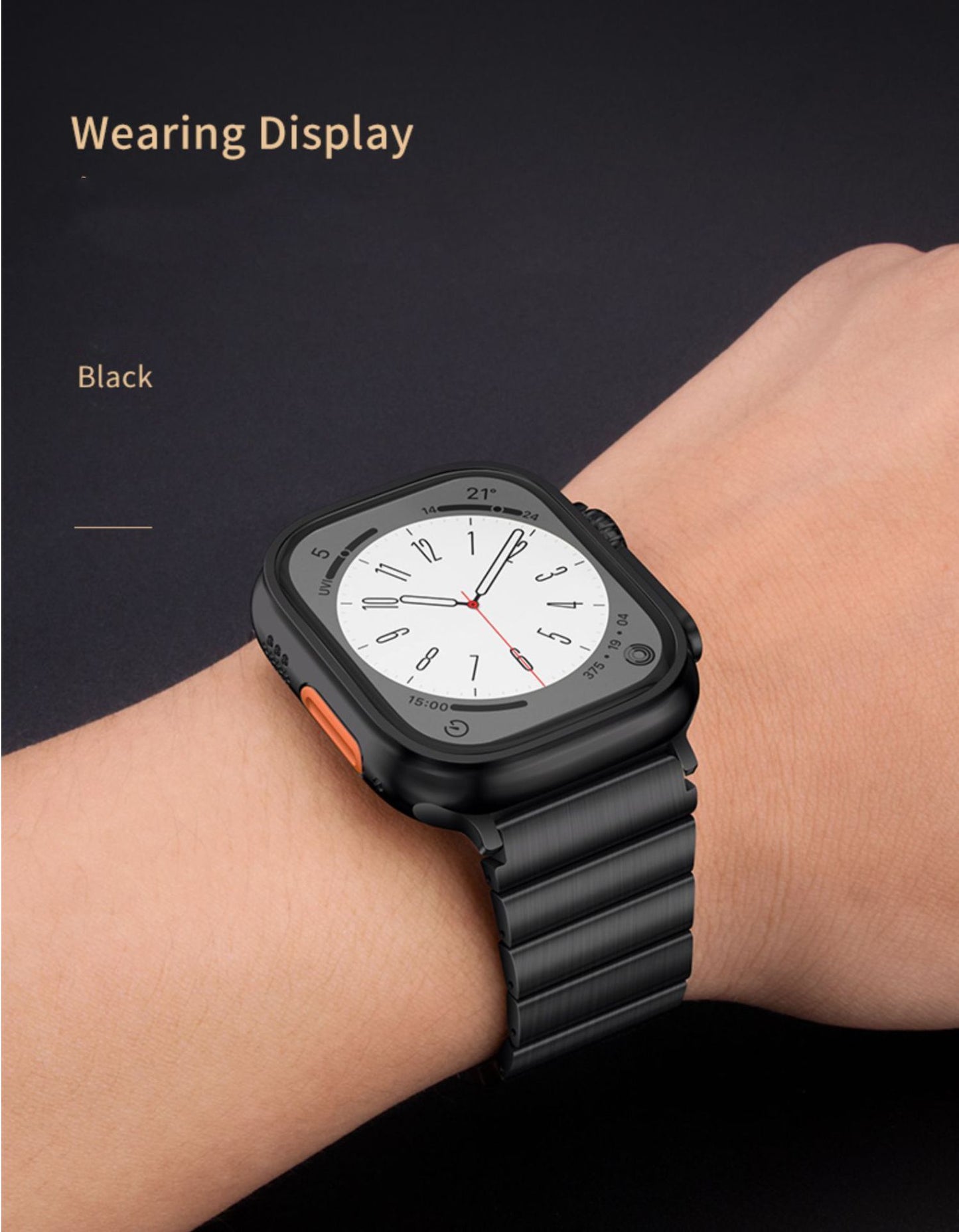 Suitable For Iwatch8 Titanium Watch Strap