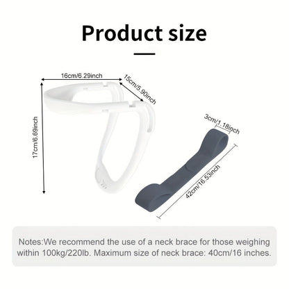 Neck Brace; Cervical Collar Neck Support Brace; Adjustable Anti-Bow Cervical Traction Device For Neck Posture Support Neck Pain Relief; Shoulder And Neck Forward Tilt Support