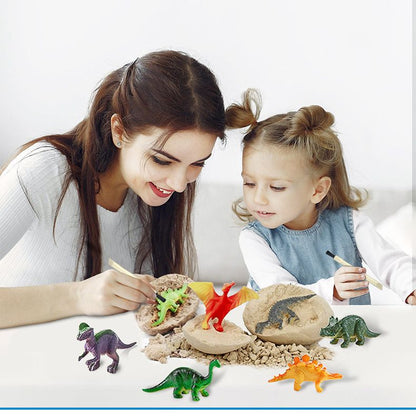 Dinosaur Eggs - Dino Egg Dig Kit Dinosaur Toys for Kids; Easter Eggs Excavation Discover 12 Surprise Dinosaurs; Archaeology Science Kit STEM Party Gifts for Boys & Girls