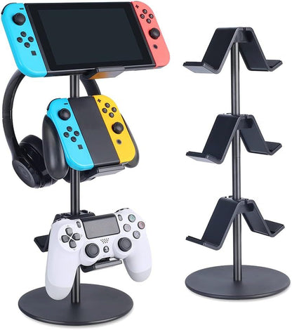 Headphone Stand, Controller Holder & Headset Holder for Desk