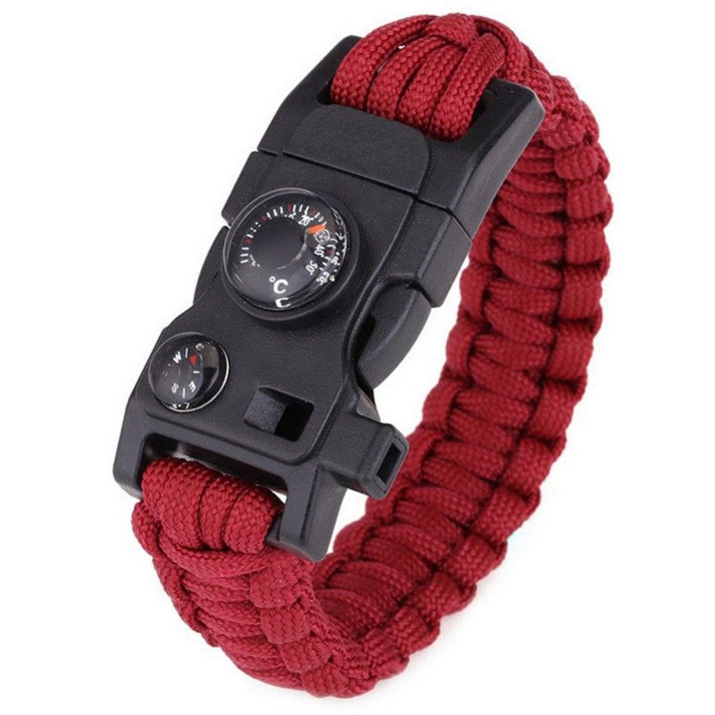 Outdoor Paracord Survival Parachute Cord Bracelet