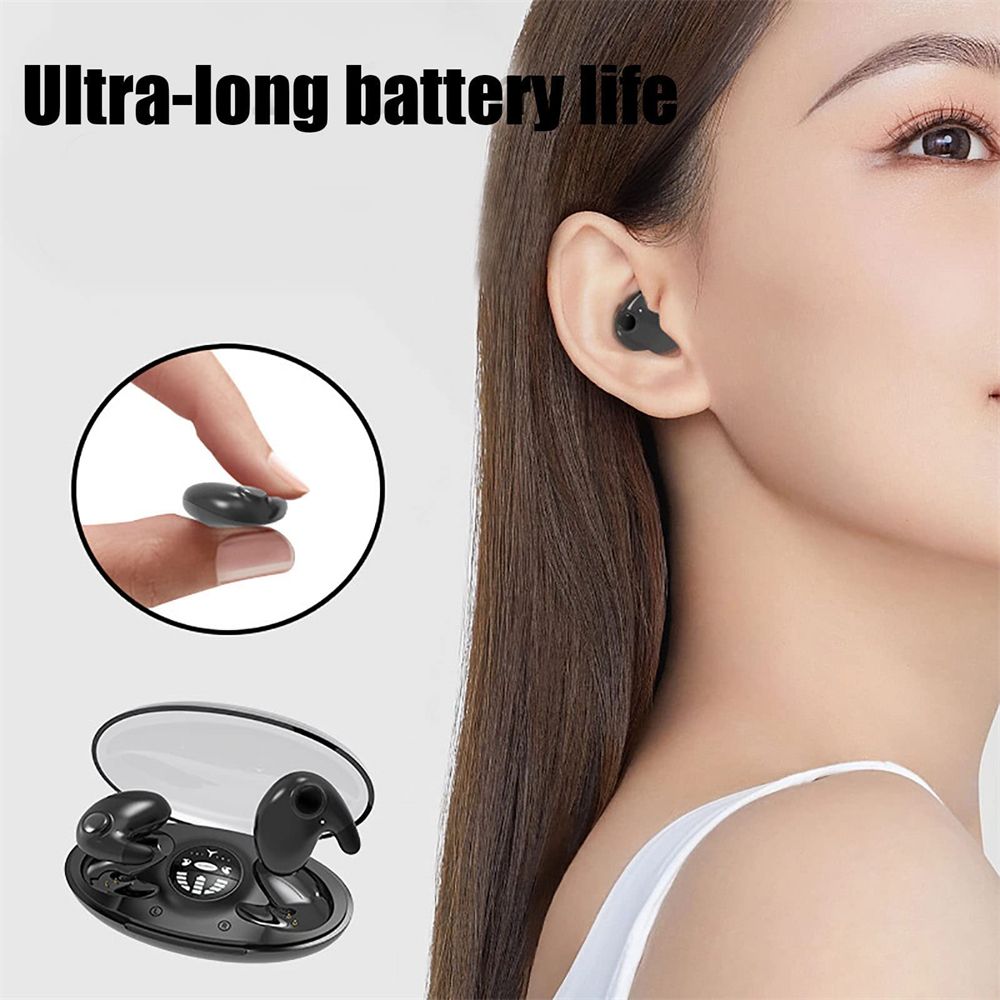 Invisible Sleep Wireless Earphone IPX5 Waterproof, Noise Cancelling Earbuds For Sleeping