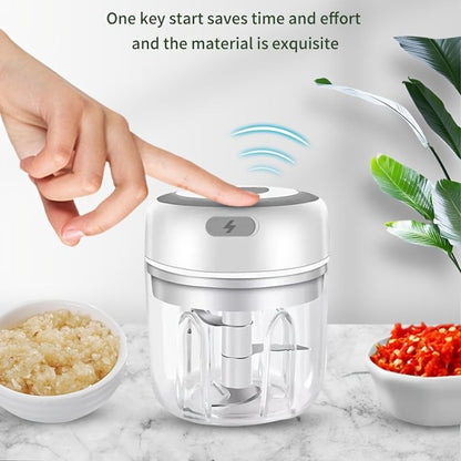 Mini Electric Garlic Masher; Wireless Electric Garlic Beater; Garlic Puller; Garlic Masher; Garlic Press; Household Garlic Masher