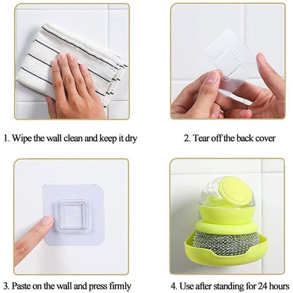 Kitchen Pot Washing Cleaning Brush for Tableware