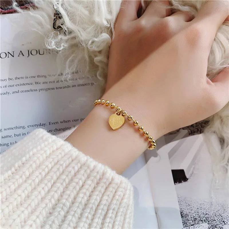 Korean Love Bracelet: Wholesale Fashion Elegance