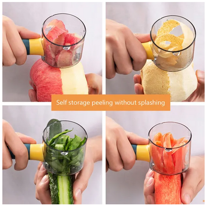 Multi-Functional Storage Fruit Vegetable Peeler Pear Apple Kitchen Peeling Knife Durable Tool Apple Potato Peelers