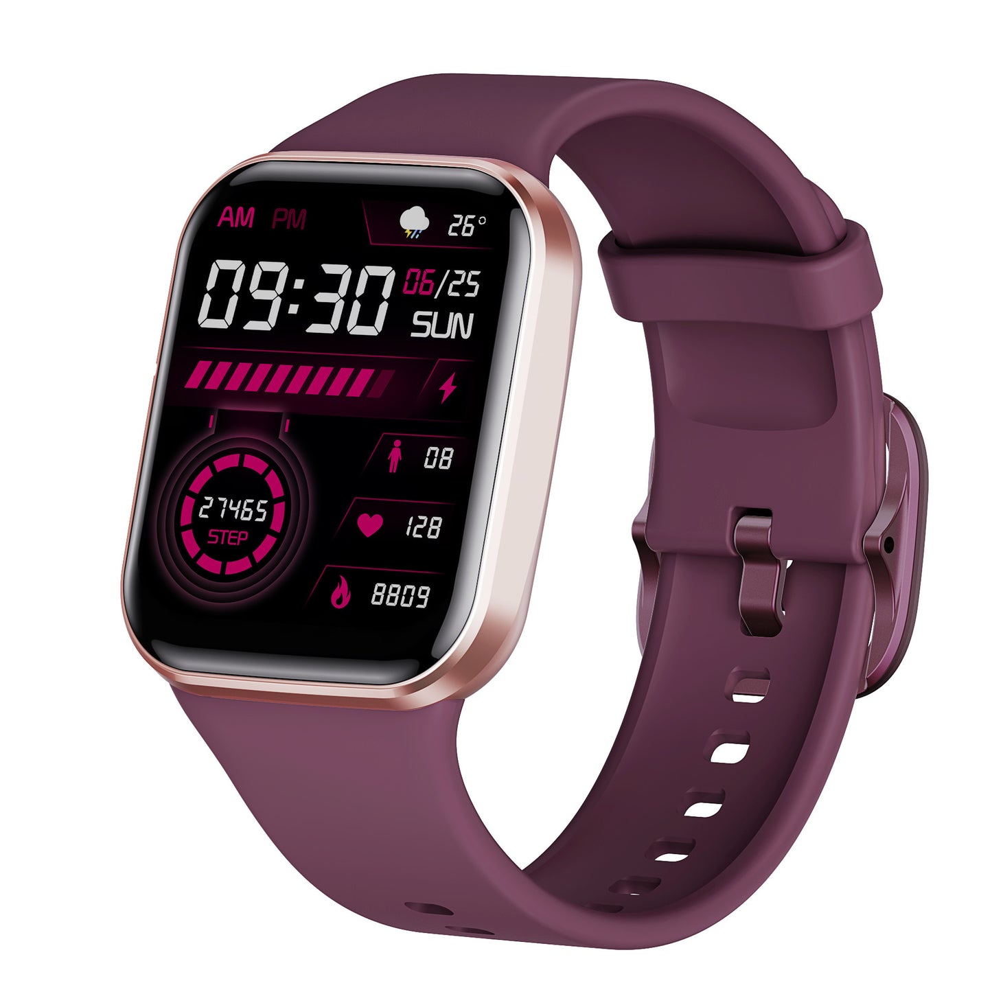 Multifunctional Sports Smart Watch S8 – Bluetooth Call, Fitness Tracker, Heart Rate & Sleep Monitor