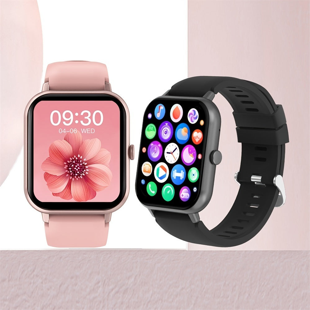 Smart Watch with Bluetooth Calling - 1.83'' Touch Screen, 100+ Sport Modes, Heart Rate & Sleep Monitoring, Waterproof Fitness Watch for Android & iPhone