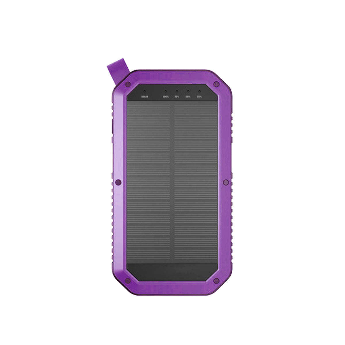 Sun Chaser Mini Solar Powered Wireless Phone Charger 10; 000 mAh With LED Flood Light